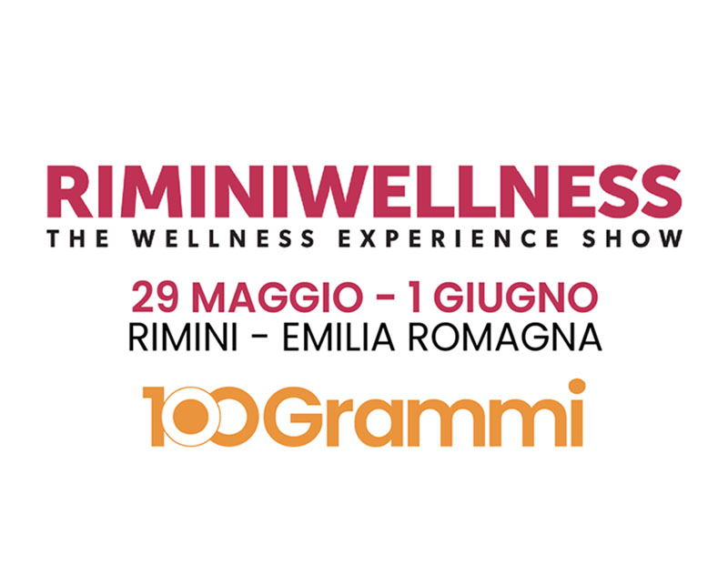 Eurochef, con il brand 100 Grammi, partecipa a RiminiWellnes, evento annuale imperdibile per gli amanti del fitness in scena dal 29 maggio al 1 giugno a Rimini.