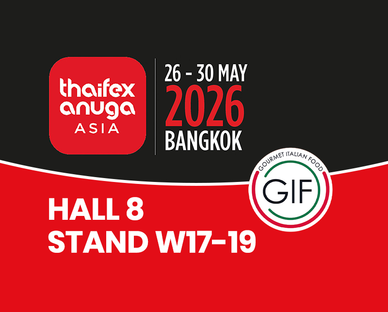 Firma Italia parteciperà per il secondo anno consecutivo a THAIFEX – ANUGA ASIA 2026, dal 26 al 30 maggio a Bangkok, questa volta insieme a Eurochef Italia.